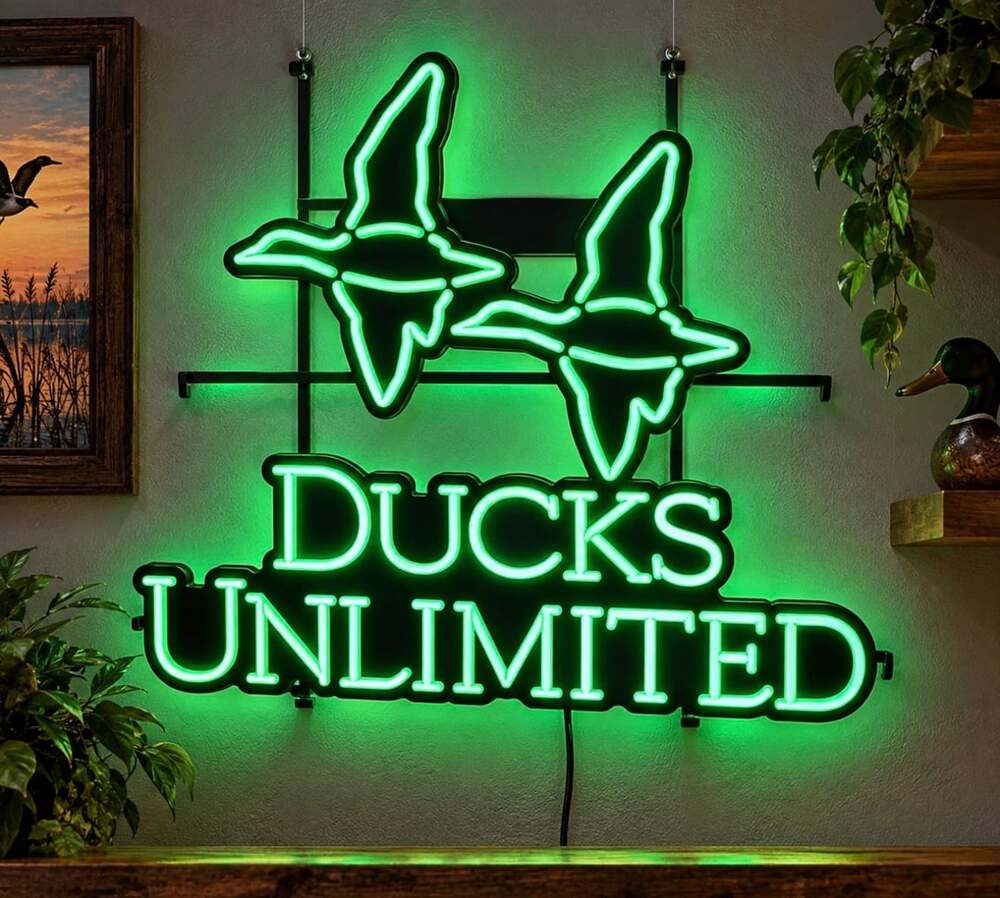 Antigo Zeon Ducks Unlimited LED Neon Sign